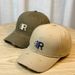 Baseball women in spring autumn, Korean version with hard top letter R, broken edge duckbill cap, simple and versatile,_viptrois.com