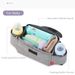 XUANMU Baby Stroller Bag Mummy Diaper Bag Hanging Basket Storage Organizer Baby Travel Feeding Bottle Bag Stroller Accessories XB020_viptrois.com