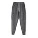 Men's Clothing New autumn multi pocket large size men's workwear cropped trousers sports leisure daily outdoor running training wear_viptrois.com