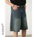 Men's Clothing New Denim Shorts Men's Summer Shorts Loose Versatile Casual Pants_viptrois.com