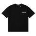 Men's Clothing Fashion Fashion Brand Basic Purple Letter Printed Short Sleeve Loose Large Size Bottoming_viptrois.com