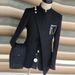 Fat Up Large-sized Men's Standing Collar Two-piece Business And Banquet Dress_viptrois.com