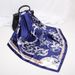 Muslim headscarf Women's Square Scarf 90 Color Ding Silk Scarf Pattern Gift Muslim Headscarf_viptrois.com