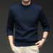 Men's Premium Jacquard Knit Sweater - Soft Breathable Pullover With Relaxed Fit For Winter & Fall_viptrois.com