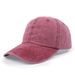 Washed Baseball Soft Top Solid Color Curved Brim Duckbill Cap Vintage Denim Sun Hat_viptrois.com