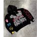 Streetwear Zip-Up Hoodie – Oversized Hip-Hop Pullover With 3D Print (Unisex, Black, S-5XL, High-Fashion Fit)_viptrois.com