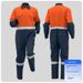 Reflective Work Coverall For Men – Breathable Polyester Mechanic Jumpsuit (S-3XL) – High-Visibility Shipyard & Construction Wear_viptrois.com