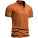 2025d 2025 Summer New Men's Casual Loose Polo Shirt Plus Size Turn-down Collar Short Sleeve T-shirt_viptrois.com