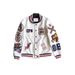 Men's Baseball Uniform Jacket Autumn 2025 Trendy Loose Short Button up Outerwear_viptrois.com