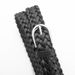 Women Braided BeltsBraided Retro Women's Belt With Casual Pants Dress Women's Thin Hole Free Women's Belt_viptrois.com