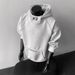 Hooded Men's Sweater Autumn New Ruffian Handsome High Street Trend Loose Versatile Pullover Casual Splicing Top Jacket_viptrois.com