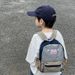 New Kids Backpack - Lightweight Canvas School Bag With Ergonomic Back Support, Simple Style Backpack For Boys & Girls (Back To School Season)_viptrois.com
