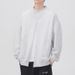 2025 Spring New Brand Stand Up Collar Cardigan Sweatshirt Men's Trendy Loose Casual Grey Money Style Wearing Coat 449_viptrois.com