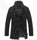 Woolen cloth men's Keel Trench Coat_viptrois.com