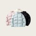 Men's Winter Padded Jacket - Thick Warm Quilted Coat, Loose Fit Casual Outerwear For All-Day Comfort (Black, Pink, Khaki, Light Blue)_viptrois.com