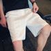 Men's Waffle Shorts Summer Thin Style Trendy Casual Five Point Beach Shorts Suitable For Outdoor Wear New_viptrois.com