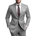 Men's Clothing Casual Suits Men's Ball Banquet Wedding Dress Formal Business Suit Two Piece Suit_viptrois.com
