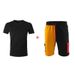 Men's Casual Sports Short Sleeve T-Shirt And Shorts Set Versatile Fashion Clothing For All Seasons_viptrois.com