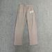 men's clothing small label flocking print sweatpants cuffed trousers comfortable and fashionable_viptrois.com