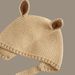 Kids'hats Autumn and winter knitted warm cute cartoon boy and girl baby ear caps_viptrois.com