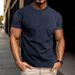 The 2025 Summer New Men's Short-sleeved T-shirt, Breathable And Form-fitting Top, And Men's Running Sports T-shirt Trend_viptrois.com