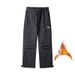 Men's Clothing Three Dimensional Pleated Outdoor Water Repellent Cotton Pants Men's Warm Winter New Workwear Casual Pants Thick Warm Long Pants_viptrois.com