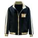 Spring And Autumn Brand Pi Shuai Men's Baseball Jacket American Stand Up Collar Letter Printed Long Sleeve Casual Coat_viptrois.com