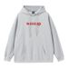 Autumn And Winter Heavy Trendy Brand Letter Sweater Men's Hooded Loose Velvet American Street Couple Top Jacket_viptrois.com