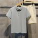 Men's Premium Pique Polo Shirt – Breathable Short-Sleeve Business Casual Top (M-Xxxxl, 10 Colors, Lightweight & Quick-Dry)_viptrois.com
