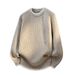 Southeast Asia Foreign Trade Dropshipping New 2025 Autumn Winter Fashion Round Neck Sweater Pullover Men's Hot Item_viptrois.com