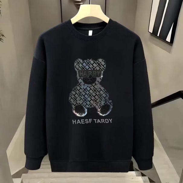 Men's 100% Cotton Jumper Sweater Of Large Size And High Quality_viptrois.com
