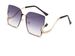 Two Circles New PC Lens Sunglasses High End Personality S Metal Leg Anti Ultraviolet Sunglasses T1037_viptrois.com