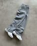 Men's Clothing Retro Y2k Street Trend Hip Hop Casual Elastic Waist Zipper Loose Solid Color Sports Casual Pants_viptrois.com
