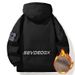 Autumn And Winter New Teen Fleece Thickened Jacket Fashion Hooded Warm Jacket_viptrois.com