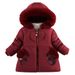 Children's Winter Clothes Plus Velvet Thickened Fashionable Cotton Clothes Coat European And American Style_viptrois.com