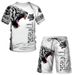 Men's Clothing T Shirt Digital Print Lion Tiger Pattern Casual Sports Suit_viptrois.com
