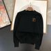 Embroidered Knitted Sweater Men Autumn Winter Trendy Brand Warm Slim Fit Top Thermal Close-Fitting Base Shirt_viptrois.com