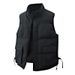 Men’s Stand Collar Vest – Winter Workwear Style With Double-Breasted Buttons & Corduroy Fabric (Black/Army Green/Coffee/Beige, Sizes M-5XL)_viptrois.com