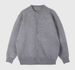 Cleanfit Black Cardigan Knitted Jacket For Men, Autumn Korean Layered Sweater, Lazy Style Casual Sweatshirt Wholesale_viptrois.com