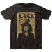 T Rex Concert Ticket Mens T Shirt Mens Womens Tees Top Rock And Roll Classic Band Tee New Black_viptrois.com