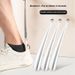 Stainless Steel Shoe Horn – 30cm Long-Handle Shoe Helper For Easy Slip-On (Silver, Ergonomic Design For Men/Women/Seniors)_viptrois.com