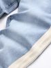 Men's Clothing Denim Solid Color Slim Fit Skinny Elastic Slim Fit Men's Jeans Selfie Photos_viptrois.com