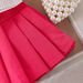 Kids’ Clothing Summer New Girls Suits Small And Medium Sized Children's Three Dimensional Flower Decoration Lapel Top Pleated Skirt Two Piece Suit_viptrois.com