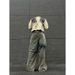 Men's Clothing Double Layer Two Piece Yellow Mud Distressed Dirty Wasteland Paris High End Wide Leg Jeans_viptrois.com