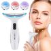Color New Three Light Neck Beauty Device With Microcurrent Constant Temperature Hot Compression For Tightening_viptrois.com