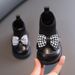 Mother & Kids 2025 Winter New Girls Cotton Shoes Baby Princess Shoes Bowknot Cute Small Leather Shoes Short Boots Warm 0 1 3 Years Old_viptrois.com