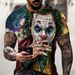 2025 Summer New 3D Digital Personalized Printed Fashion Trend Men's Short Sleeved T-shirt_viptrois.com