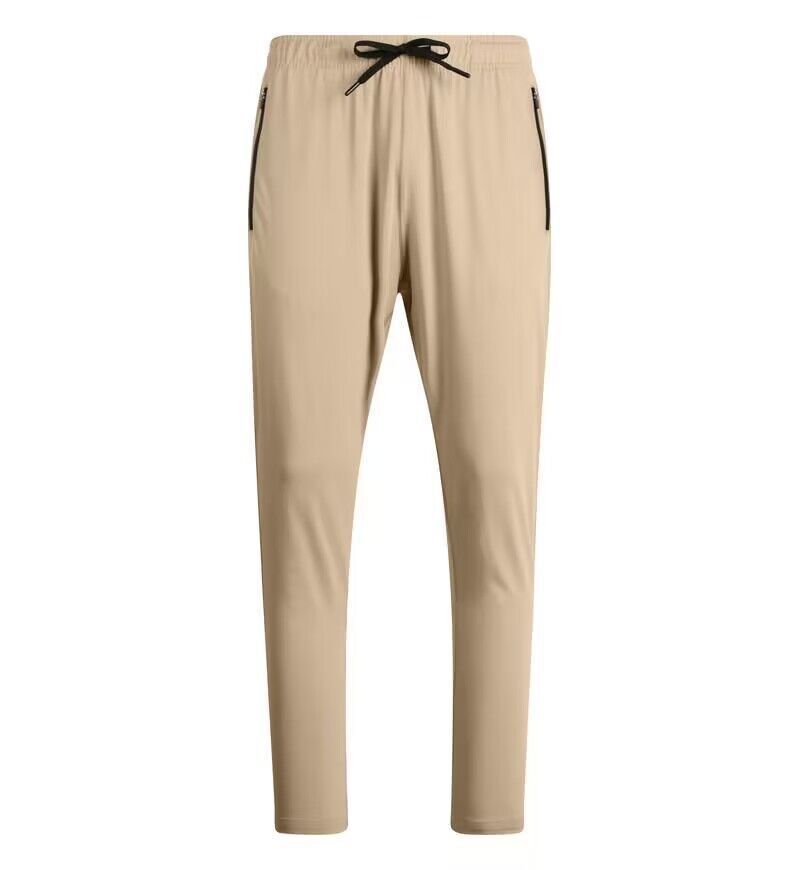 Men's Clothing Sports Trousers Training Running Fitness Outdoor Casual Trousers Breathable Quick-Drying Polyester Sweatpants_viptrois.com