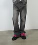 Denim Trendy Brand Versatile Casual Tall Loose Straight Flared Trousers_viptrois.com