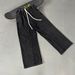 Men's Vintage Washed Cotton Cargo Pants – Relaxed Fit, Drawstring Waist & Patchwork Design (S-XXL, Black/Coffee/Charcoal)_viptrois.com